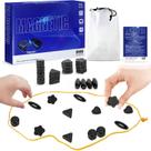 Conjunto de jogos de xadrez HLSM Magnetic Effect com pedras magnéticas Conjunto de jogos de xadrez HLSM Magnetic Effect com pedras magnéticas