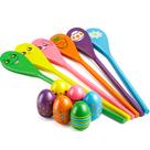 Conjunto de jogos Easter Egg and Spoon Race JOYIN para 6 jogadores, 12 unidades