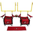 Conjunto de jogos Football Yard QB54 Outdoor Toss Red Chairs
