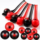 Conjunto de jogos Halloween Spoon Race JellyArch, 24 unidades, vermelho, preto
