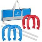 Conjunto de jogos Horse Shoes SpeedArmis Solid Steel Carry Bag