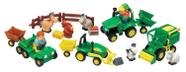 Conjunto de jogos John Deere Fun on the Farm com trator, animais e muito mais
