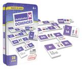 Conjunto de jogos Junior Learning Multiplication Dominoes 28 peças