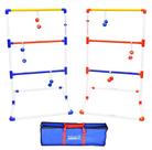 Conjunto de jogos Ladder Toss GoSports com 6 bolos e estojo de transporte