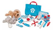 Conjunto De Jogos Melissa & Doug Pet Vet Com Cachorro E Gato