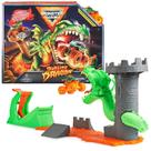 Conjunto de jogos Monster Jam Dueling Dragon com Dragon Truck 1:64
