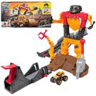 Conjunto de jogos Monster Jam Smash & Bash SmashBot com lançador +3y