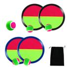 Conjunto de jogos Paddle Catch Ball and Toss Aneco com bolsa de armazenamento