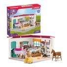 Conjunto de jogos Schleich Horse Club Horse Shop com 67 peças de 5 a 12 anos