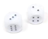 Conjunto de jogos Tactile Dice Koplow de 2 a cada 20 mm
