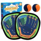 Conjunto de jogos Toss and Catch Ball Qrooper Baseball Glove Kids