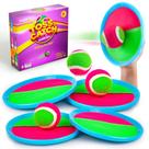 Conjunto de jogos Toss and Catch, brinquedos infantis Qrooper para crianças de mais de 3 anos