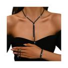 Conjunto De Joias Geométricas Femininas 4 Peças: Colar, Brincos E Pulseira Presente Ideal Para