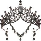 Conjunto de joias Hicarer Baroque Queen Crown Tiara Brincos e Colar
