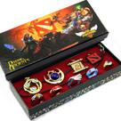 Conjunto de joias Hook Shadow Talisman Dodges com pingente e anel