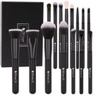 Conjunto de kabuki sintético premium DuCare de 15 pincéis de maquiagem
