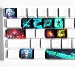 Conjunto de Keycaps IYTYIR Viego 12 Peças Perfil OEM para MX Conjunto de Keycaps IYTYIR Viego 12 Peças Perfil OEM para MX