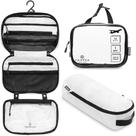 Conjunto de kit de bolsas de higiene pessoal TRIPPED Travel Gear Hanging +311 TSA