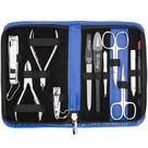 Conjunto de kits de manicure e pedicure, 3 espadas, Alemanha, 11 peças