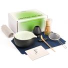 Conjunto de kits Matcha Joiish, 7 peças de batedor Matcha e tigela de carvão vegetal