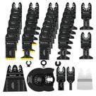 Conjunto de lâminas multiferramentas Dbsawmxn 35PCS para corte de madeira metálica