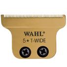 Conjunto de lâminas Wahl Professional T Wide banhado a ouro DLC em titânio