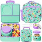 Conjunto de lancheira Fimibuke Bento para crianças com garrafa térmica de 240 ml