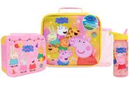 Conjunto de lancheira Get Trend Peppa Pig (Multi Peppa Pig), 3 unidades