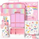 Conjunto de Lancheira Infantil Fimibuke - com Bolsa, Garrafa e Utensílios Conjunto de Lancheira Infantil Fimibuke - com Bolsa, Garrafa e Utensílios
