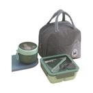 Conjunto De Lancheiras Grandes À Prova De Vazamentos Com Bolsa Térmica 3 Peças, Armazenamento Conjunto De Lancheiras Grandes À Prova De Vazamentos Com Bolsa Térmica 3 Peças, Armazenamento