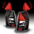 Conjunto de lanternas traseiras de freio AmeriLite para Dodge Magnum 2005-2008