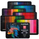 Conjunto de Lápis Aquarela KALOUR 180 Cores Solúveis em Água Conjunto de Lápis Aquarela KALOUR 180 Cores Solúveis em Água