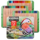 Conjunto de lápis de cor, 72 cores, pastel macio, 86 unidades com estojo