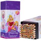 Conjunto de lápis de cor Disney 72 Purple Princess para colorir