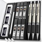 Conjunto de Lápis Mecânicos Nicpro 0,5 mm com 3 Peças e Minas HB