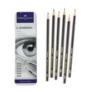 Conjunto de lápis Sketch Faber-Castell Graphite 6 lápis (2H a 6B)