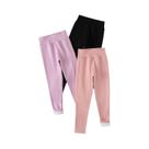 Conjunto De Leggings Quentes De Fleece Para Crianças Com Cintura Alta E Espessas Para Outono E