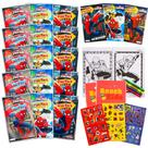 Conjunto de lembrancinhas Bendon Spiderman com livro de colorir e adesivos