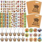 Conjunto de lembrancinhas com tema Highland Cow para festa de aniversário infantil Conjunto de lembrancinhas com tema Highland Cow para festa de aniversário infantil