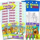 Conjunto de lembrancinhas da Warner Bros Scooby Doo com 24 pacotes de jogos