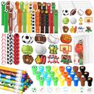 Conjunto de lembrancinhas de festa Chrisfall, 168 unidades com tema esportivo de futebol