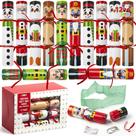 Conjunto de lembrancinhas de festa de Natal, pacote JOYIN com 12 personagens de Natal