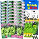 Conjunto de lembrancinhas de festa Marvel Incredible Hulk Kids, pacotes com 24