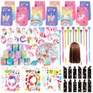 Conjunto de lembrancinhas Mepmela Unicorn Birthday Supplies para meninas