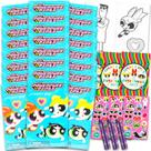 Conjunto de lembrancinhas para meninas superpoderosas com 24 pacotes de jogos e muito mais Conjunto de lembrancinhas para meninas superpoderosas com 24 pacotes de jogos e muito mais