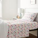 Conjunto de lençóis Amazon Basics Kid's Butterfly Friends Twin
