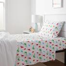 Conjunto de lençóis Amazon Basics Kid's Soft Easy-Wash Microfiber Twin