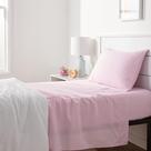 Conjunto de lençóis Amazon Basics Kid's Soft Microfiber Twin Pink