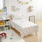 Conjunto de lençóis Amazon Basics Toddler Microfiber de 3 peças para dinossauros