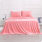 Conjunto de lençóis Best Season Velvet Plush, tamanho real, rosa, 4 peças